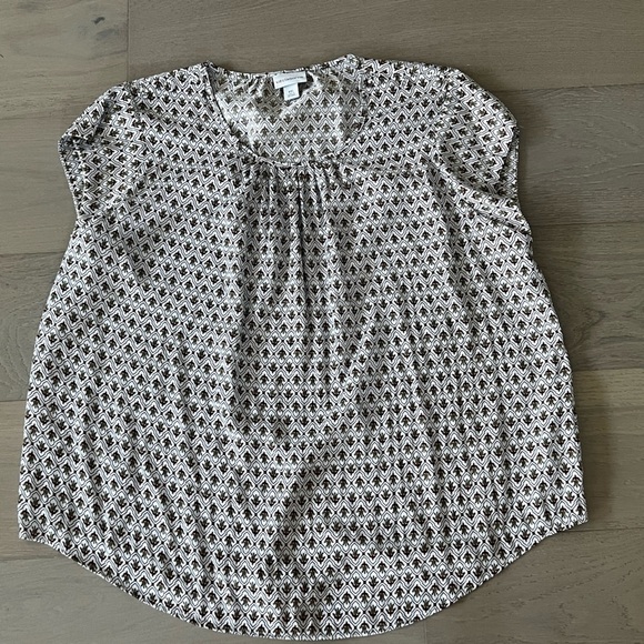 Liz Claiborne Short Sleeve Blouse size XXL - Picture 1 of 4